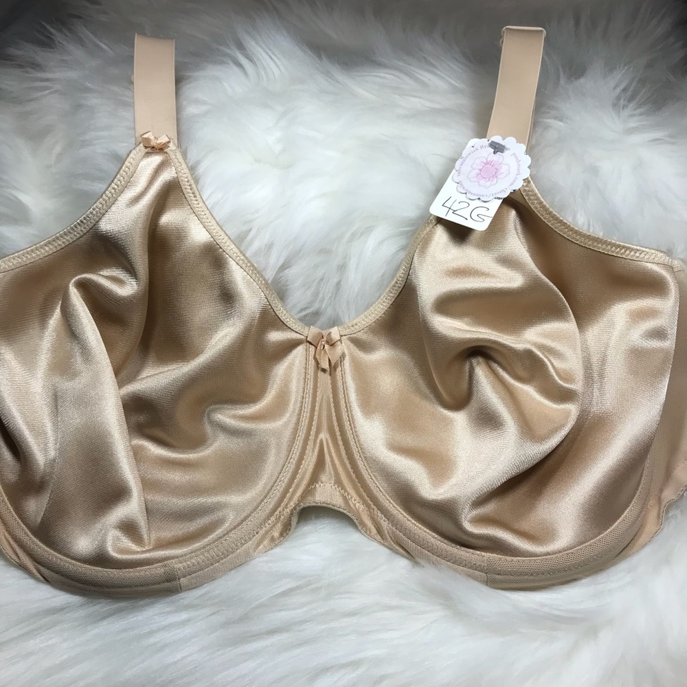 🌟Goddess 42G Tan Underwire Unlined Nice